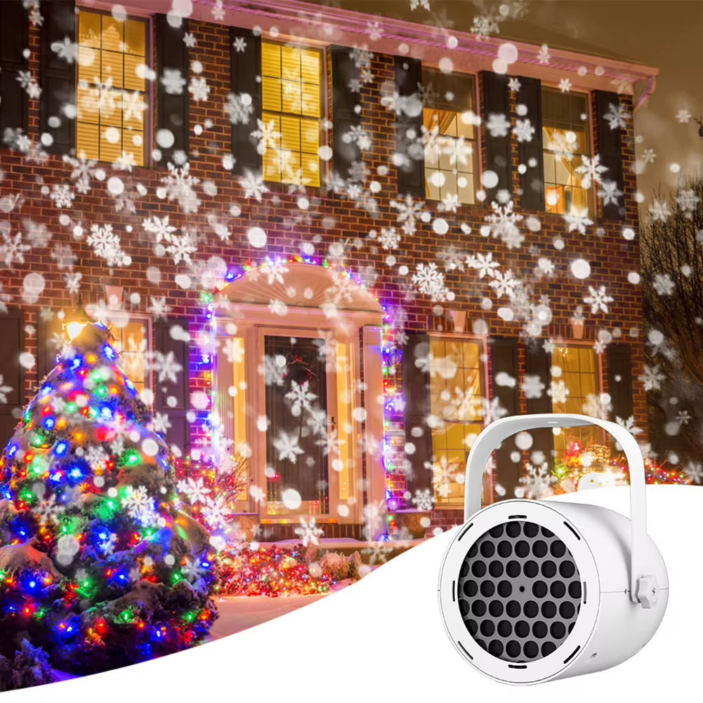 For Christmas Projector Lights Indoor LED Snowflake Projector Lights Holiday Projector for Christmas Party