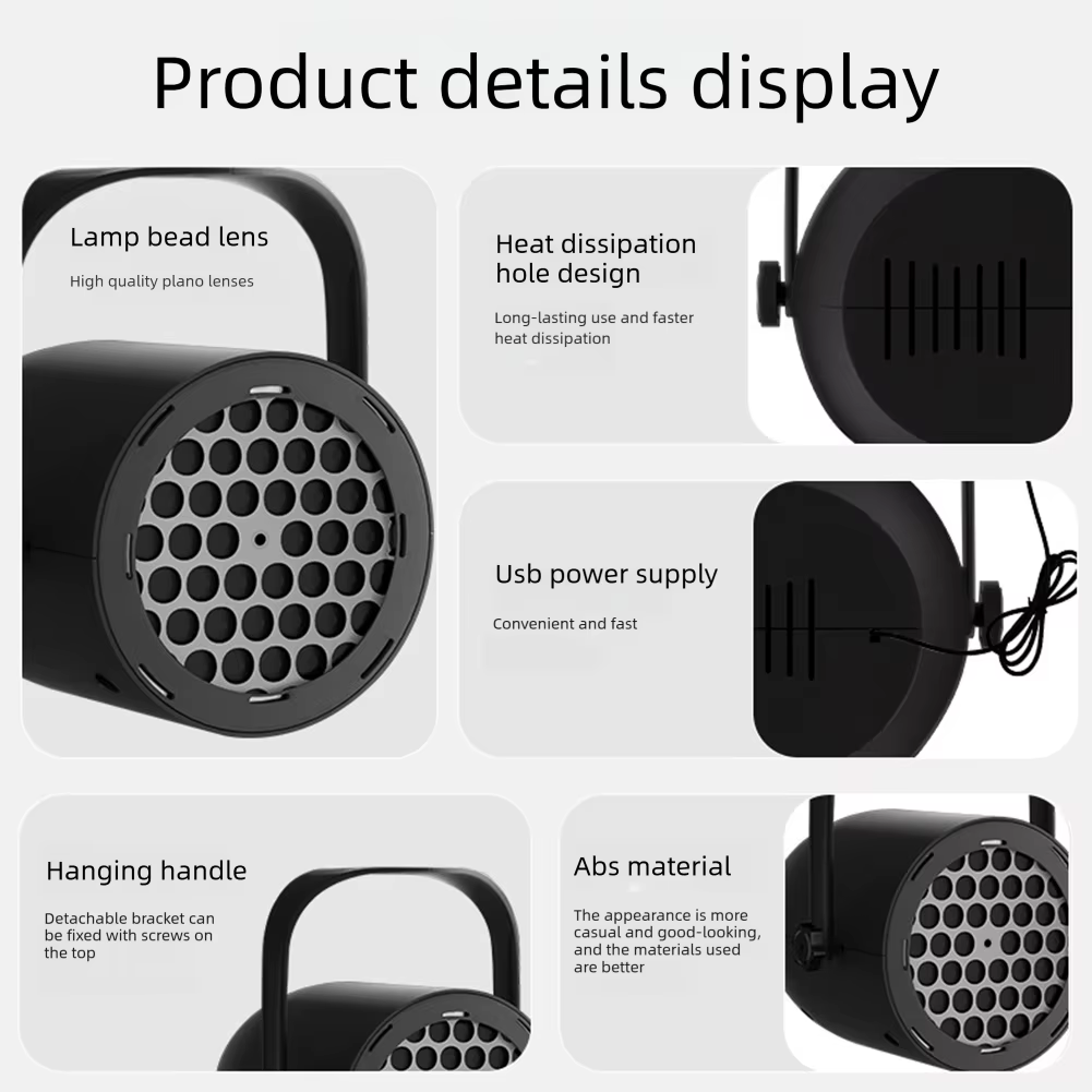 For Christmas Projector Lights Indoor LED Snowflake Projector Lights Holiday Projector for Christmas Party