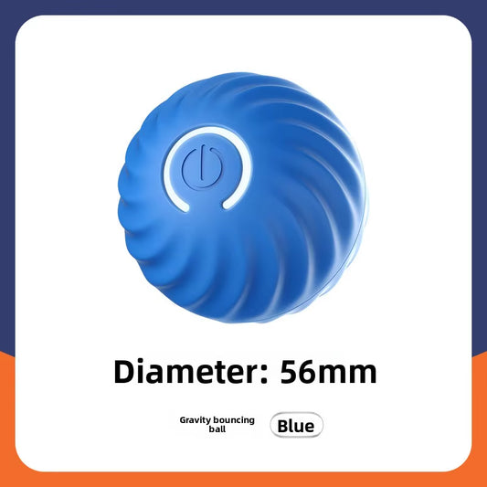 Interactive Dog Toys Durable Motion Activated Automatic Rolling Ball Toys For/Small/Medium/Large Dogs,Usb Rechargeable Springtok