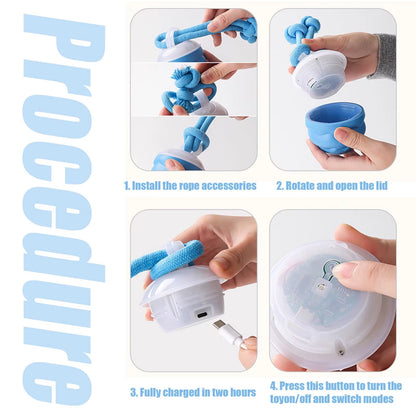 Dog Toys, Interactive Dog Balls, Jumping Ball Toys, for USB Rechargeable Interactive Dog Toy Household Creative Pet Ball Toy